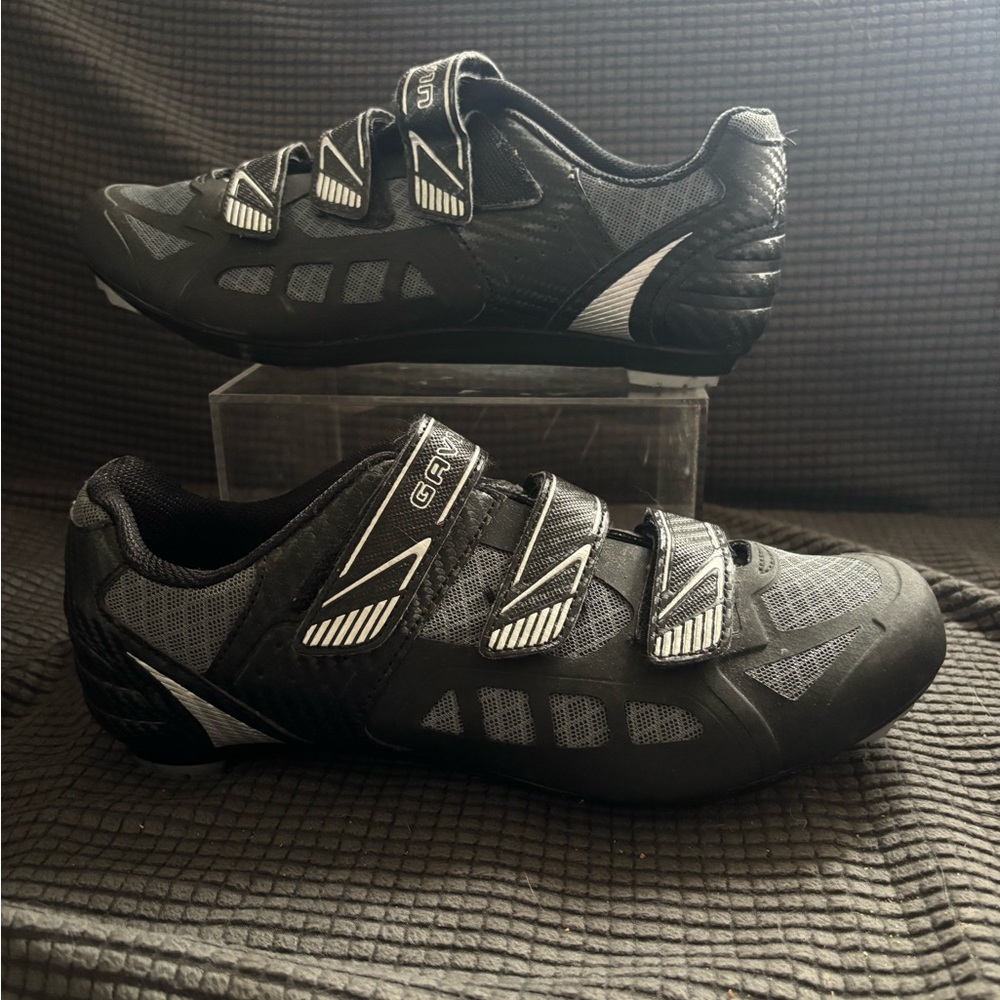 Gavin Men's Black Cycling Shoes